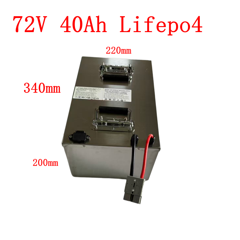 72V 40Ah Lifepo4 Battery Pack - Paquete de baterías de fosfato de