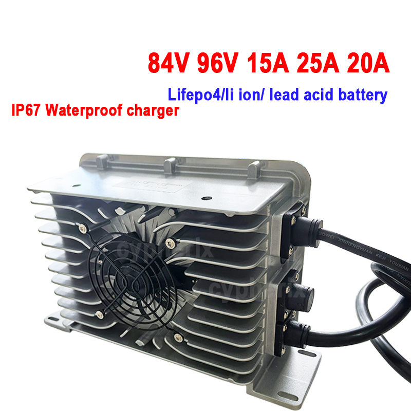 Cargador inteligente impermeab - 84V 20A Smart Charger reseña y precio