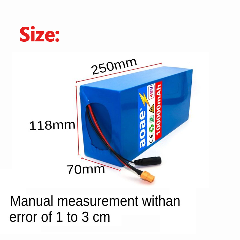 100% 18650Original 48V 100Ah 1 - 60V 50Ah Electric Scooter Battery reseña y precio