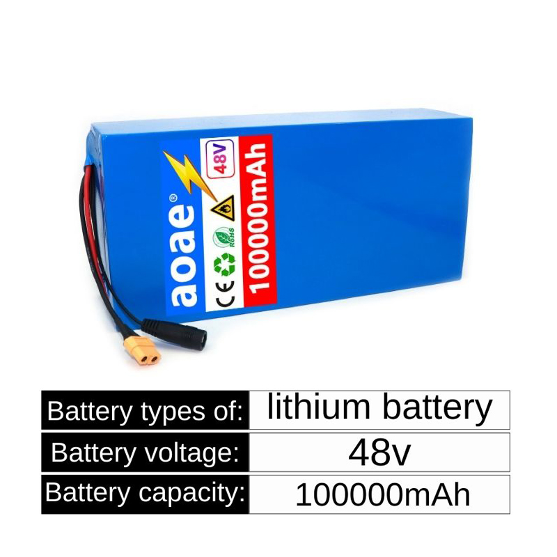 100% 18650Original 48V 100Ah 1 - 60V 50Ah Electric Scooter Battery reseña y precio