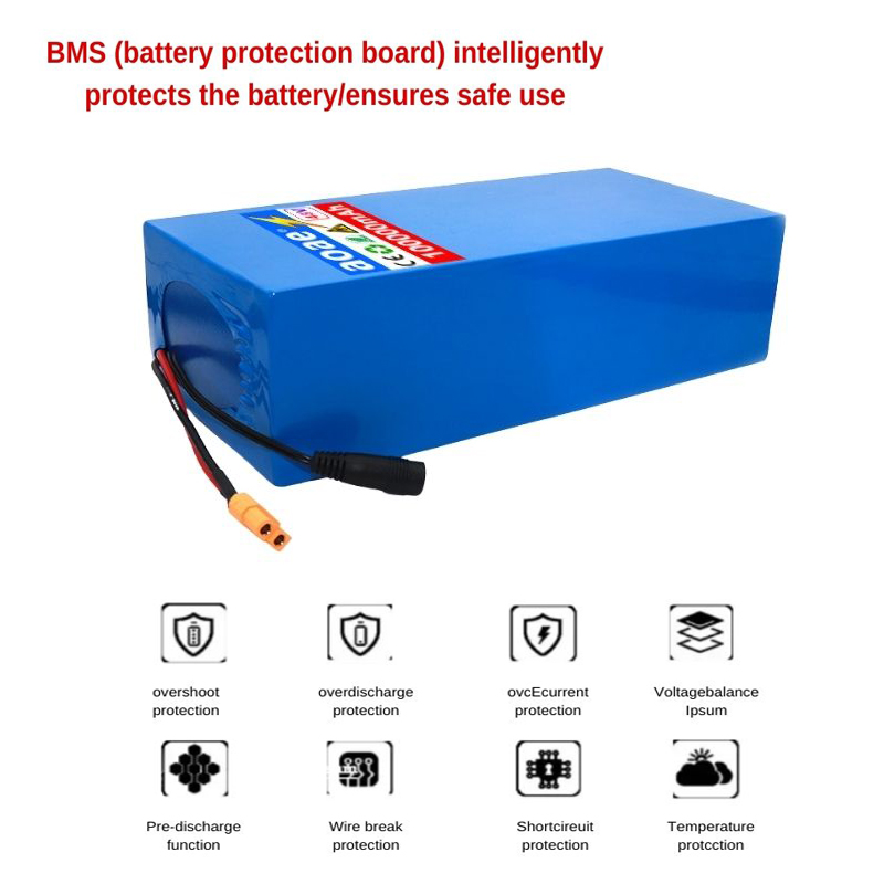 100% 18650Original 48V 100Ah 1 - 60V 50Ah Electric Scooter Battery reseña y precio