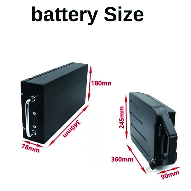 Batería de litio 18650 de 60V  - 60V 50Ah Electric Scooter Battery reseña y precio