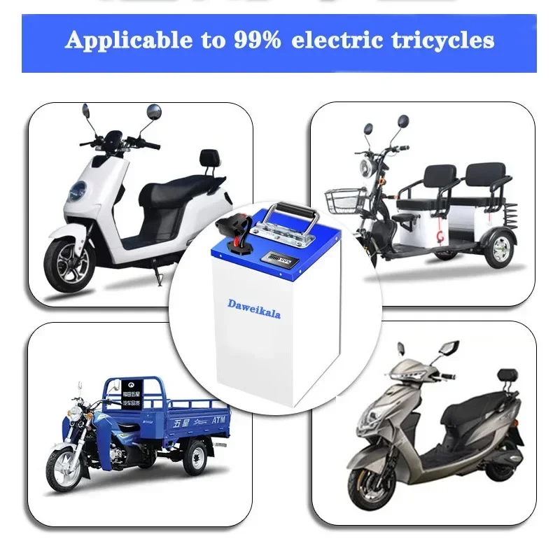 Batería de Litio de 72V 60V 48 - 60V 50Ah Electric Scooter Battery reseña y precio