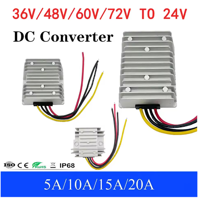 36V 48V 60V 72V 30-90V a 24V 5 - 72V 15A Fast Charger reseña y precio