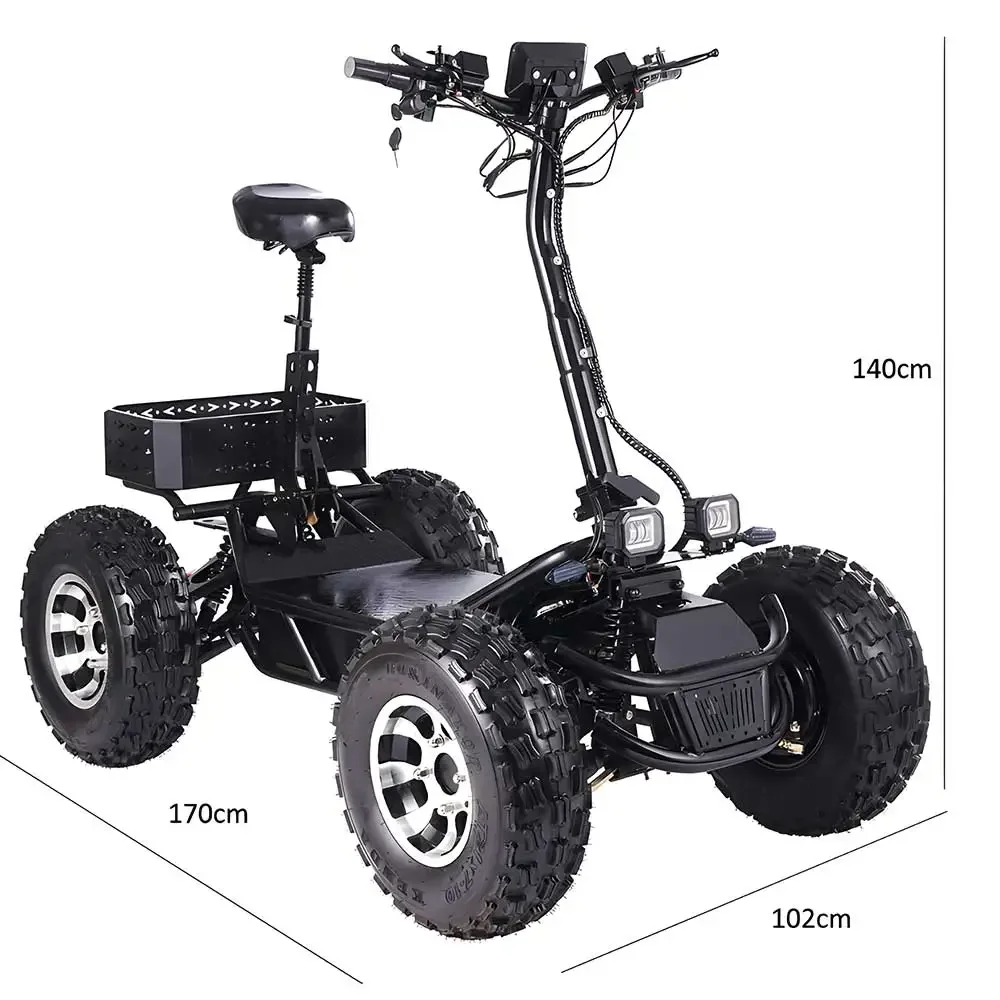 ESWING-Motor 10000 de alta pot - 60V 50Ah Electric Scooter Battery reseña y precio