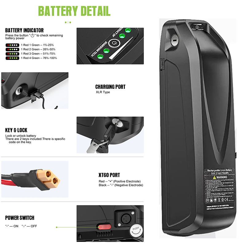 Batería para Bicicleta Eléctri - 72V 50Ah 21700 Lithium Battery reseña y precio