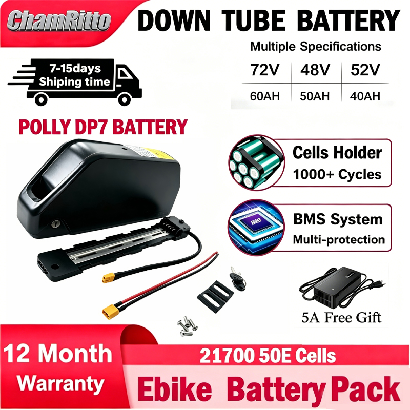 Batería para bicicleta eléctri - 72V 50Ah 21700 Lithium Battery reseña y precio