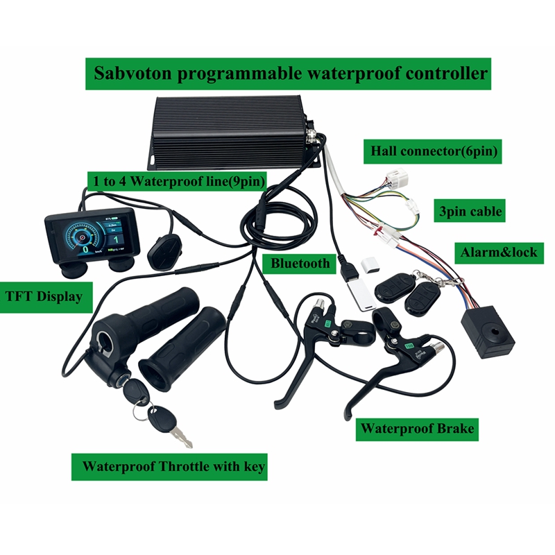 Controlador Impermeable Sabvot - 72V 100A Sabvoton Controller reseña y precio