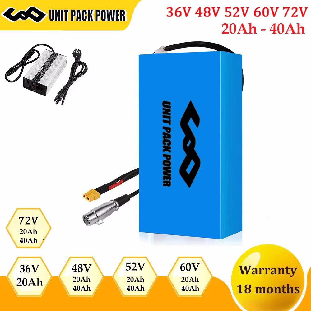 Paquete de Baterías para Bicic - 72V 40Ah Lifepo4 Battery Pack reseña y precio